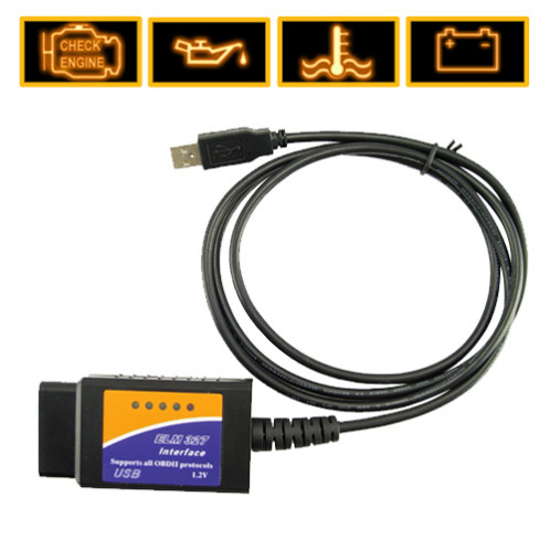 Outils de diagnostic auto ELM 327 USB vers VAG-COM ODAUTOELM327USB01-03