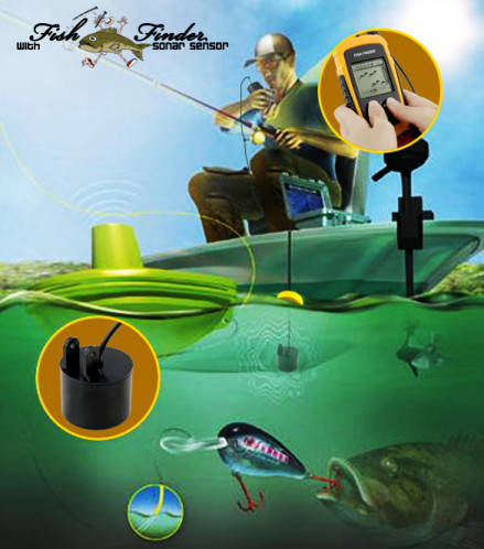 Localisateur / Détecteur de poisson avec Sonar LDPAS01-06
