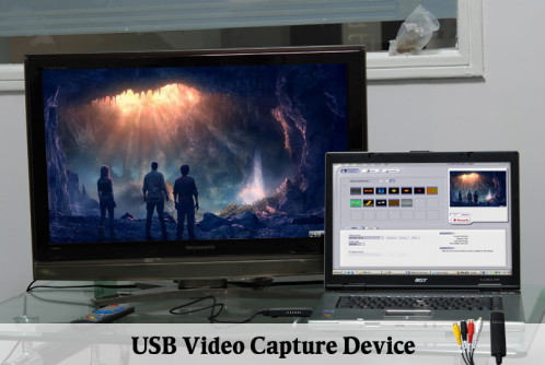 Clé USB de capture vidéo (AV vers PC) CUSBCVAVPC01-07