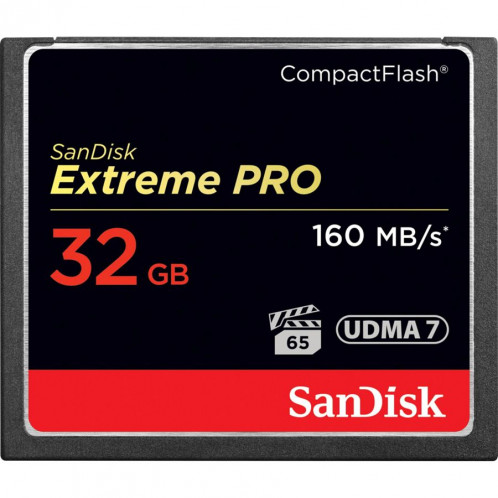 SanDisk Extreme Pro CF 32GB 160MB/s SDCFXPS-032G-X46 722696-03