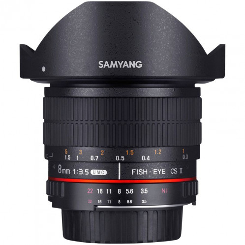 Samyang MF 3,5/8 Fish-Eye II APS-C Nikon AE 179888-05