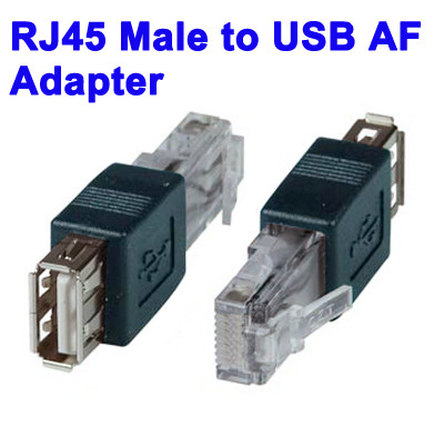 Adaptateur RJ45 Male vers USB AF ARJ45U01-00