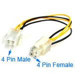 Câble d'extension ATX 4 pin Male vers 4 pin Femelle CEATX4P01-00