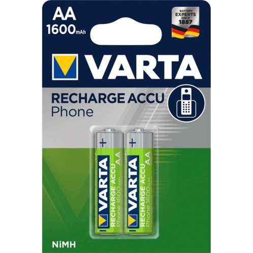 10x2 Varta Accu Professional AA Mignon NiMh 1600mAh PU Inner box 499184-32