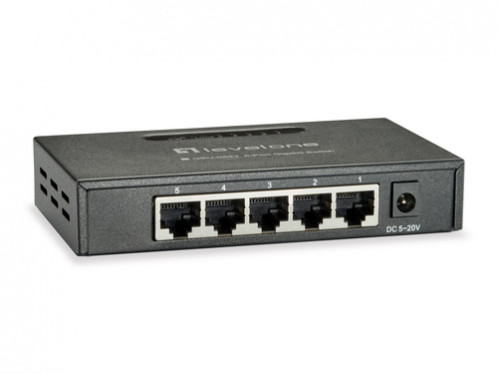 Level One GEU-0523 5-Port Gigabit Switch 630191-34