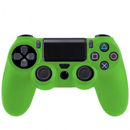 Étui flexible en silicone pour Sony PS4 Game Controller (vert) S0001G-35