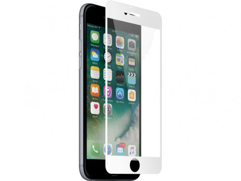 Novodio Total Cover 9H Glass Blanc Vitre protection écran intégrale iPhone 8+ IP8NVO0006-33