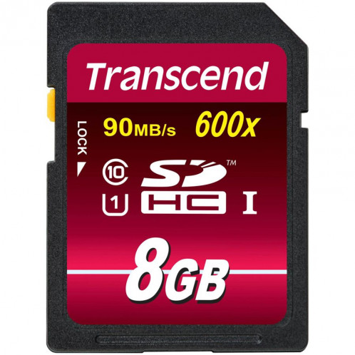 Transcend SDHC 8GB Class 10 UHS-I 600x Ultimate 569919-32