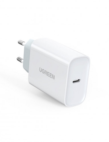 UGREEN USB-C 30W PD Chargeur mural EU blanc 730389-32