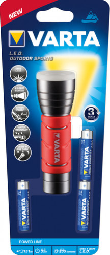 Varta LED Outdoor Sports Flashlight 3AAA 279750-32