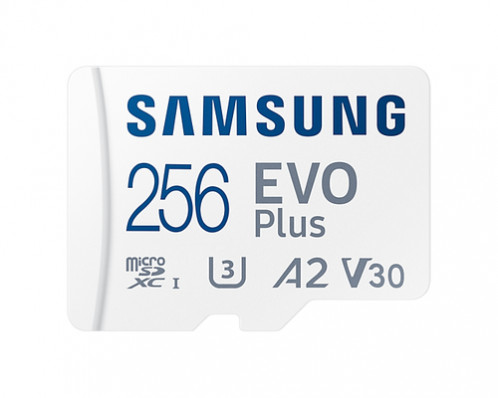 Samsung microSDXC EVO Plus 256GB avec adaptateur MB-MC256KA/EU 724180-38