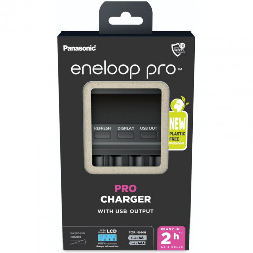 Panasonic Eneloop LCD PRO Charg. BQ-CC65 ERP sans batteries 762778-34