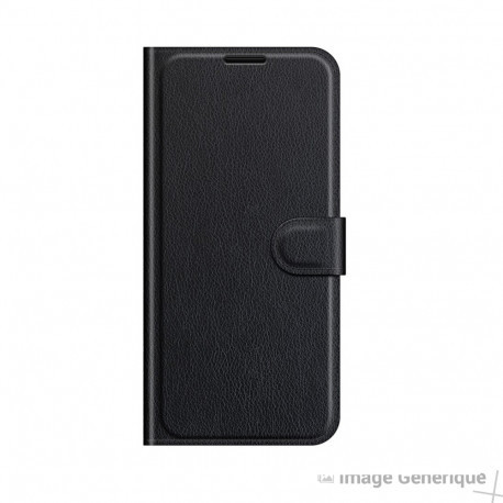 Étui à Rabat Similicuir pour Samsung Galaxy A16 4G/5G Noir (En vrac) 327216-31