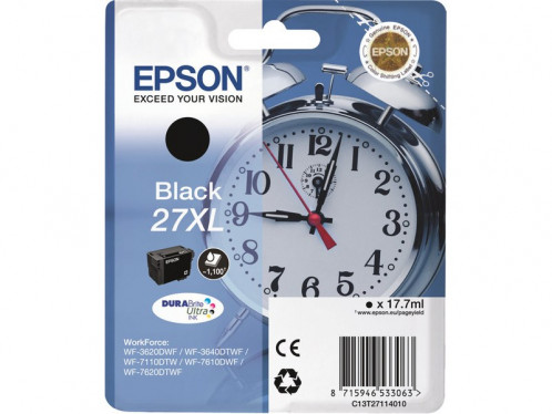 Epson encre Noire 27XL pour imprimante WorkForce ENCEPS0392-31