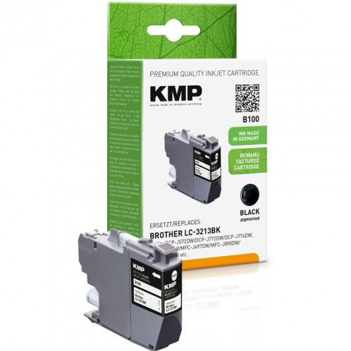 KMP B100 noir compatible av. Brother LC-3213BK 581156-33