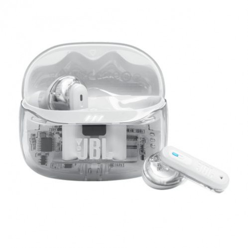 JBL Tune Beam 2 Ghost Edition TWS Bluetooth Wireless In-Ear Earbuds Ghost White EU DB6700835-32