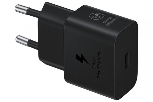 Samsung Chargeur USB-C 25W sans câble, noir 832134-35