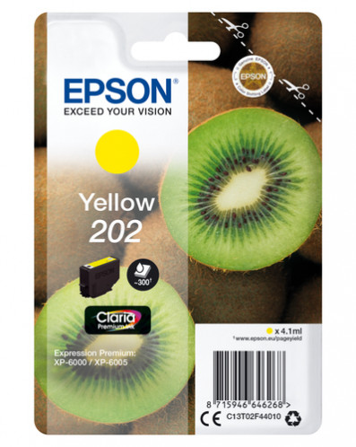 Epson jaune Claria Premium 202 T 02F4 322660-34