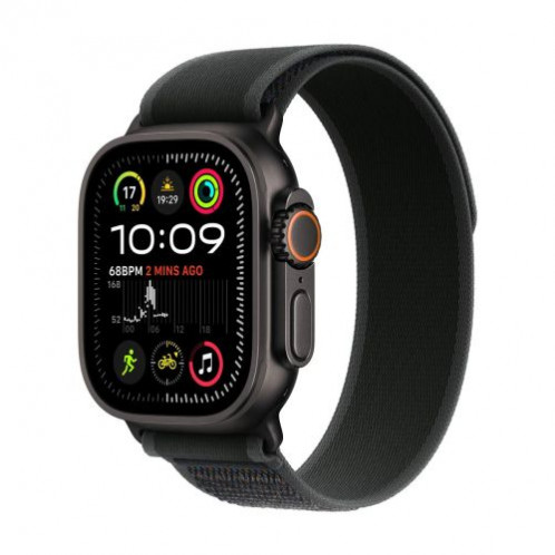 Apple Watch Ultra 2 GPS + Cellular 49mm Titanium case with Trail Band Black M/L EU MX4V3 DP63000894-31
