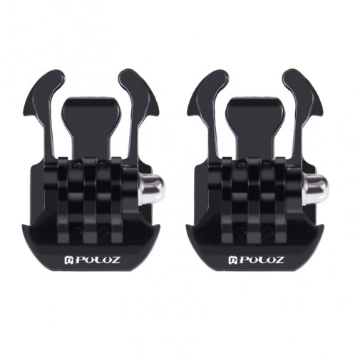 2 PCS PULUZ Boucle de mise en boucle à surface horizontale pour GoPro HERO5 / 5 Session / 4 Session / 4/3 + / 3/2/1 S2PU069-35