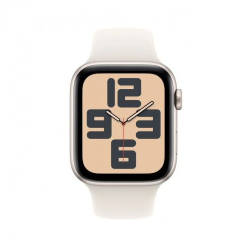 Apple Watch SE (2024) GPS 44mm Starlight Alu Case, Starlight Sport Strap M/L EU MXEV3 DP21100600-32