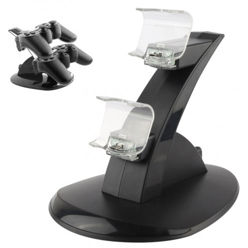 2 x station de stationnement USB Station Stand / Controller Support de chargement pour PS4 (noir) S20004-36