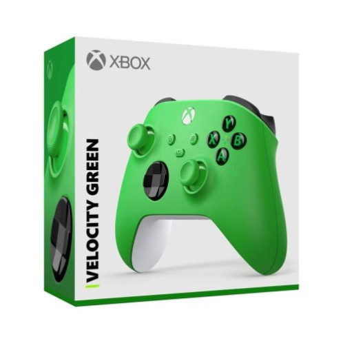 Microsoft XBOX Series X/S Wireless Controller (QAS/QAT/QAU/QUA) Gamepad, Velocity Green EU DI3890729-31