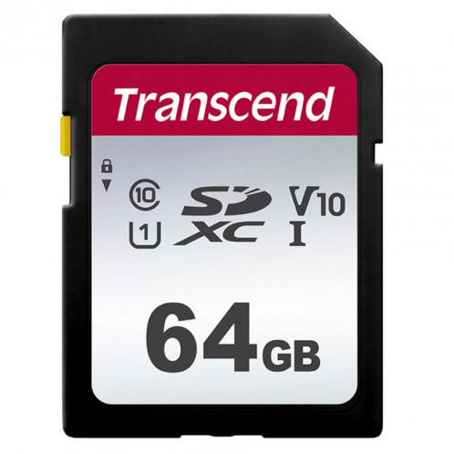 Transcend SDXC 300S 64GB Class 10 UHS-I U1 380452-32