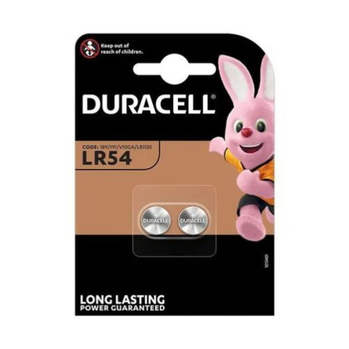 DURACELL Battery (LR1130) Button Alkaline (2 batteries / blister) 1.5V DU080864-31