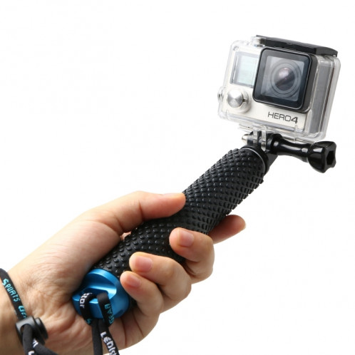 Monopied polaire extensible avec vis pour GoPro HERO4 / 3 + / 3/2, Longueur max.: 49cm (Bleu) SM268L1-38