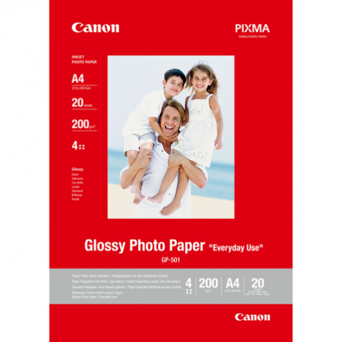 Canon GP-501 A 4, brillant 200 g, 20 feuilles 300498-32