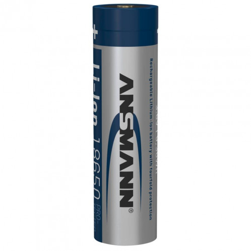 Ansmann Li-Ion 18650 3400mAh 3,6V Micro-USB prise 1307-0003 569354-36