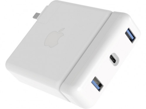 HyperDrive USB-C Hub MacBook Pro 15" Adaptateur pour chargeur Apple USB-C 87 W ADPHDS0023-33