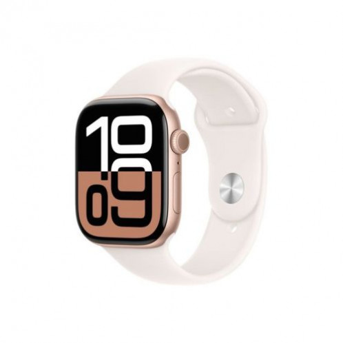 Apple Watch Series 10 GPS 46mm Rose Gold Alu Case, Light Blush Sport Band S/M EU MWWT3 DP35500618-31