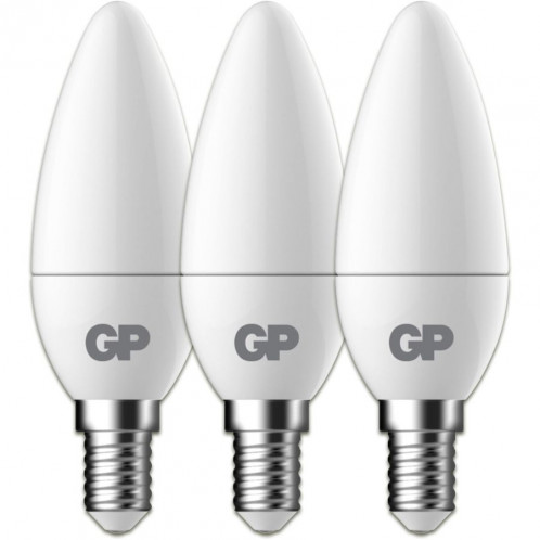 1x3 GP Lighting LED bougie B35 E14, 4,9W (40W) 470lm GP 087823 647299-33