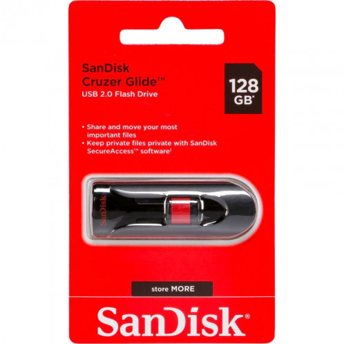 SanDisk Cruzer Glide 128GB SDCZ60-128G-B35 723788-35