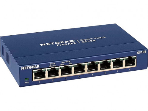 Switch Ethernet NETGEAR GS108GE 8 ports SWINEG0013-33