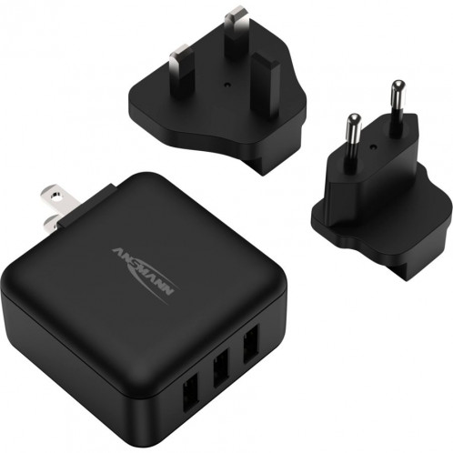 Ansmann Chargeur de voyage TC315 2 USB-Ports 15W 1001-0139 765522-36