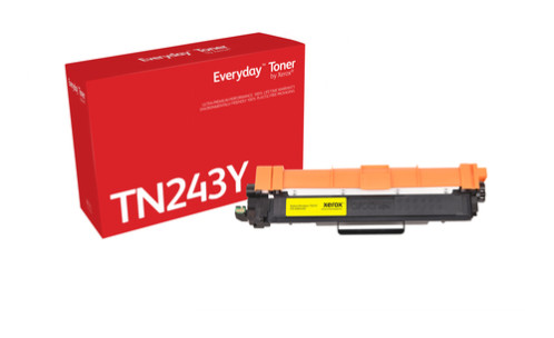 Xerox Everyday Yellow Toner ers. Brother TN-243Y 231655-32