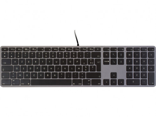 LMP USB Keyboard KB-1243 Gris sidéral Clavier AZERTY USB Mac PENLMP0005-31