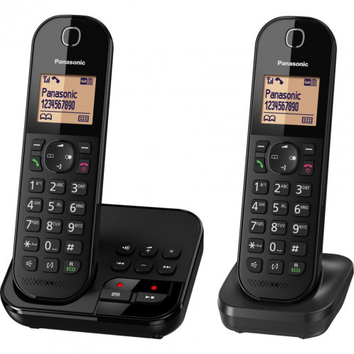 Panasonic KX-TGC422GB noir 588632-32