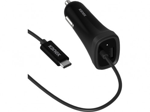 Kanex USB-C Car Charger Chargeur voiture USB-C + USB ACSKNX0020-35