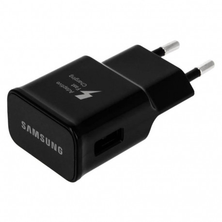 Samsung EP-TA20EBE Adaptateur Secteur USB 2A, 5V Charge rapide Noir (En Vrac) EP-TA20EBE-31