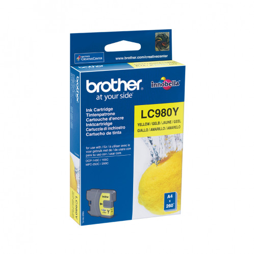 Brother LC-980 Y jaune 284515-32
