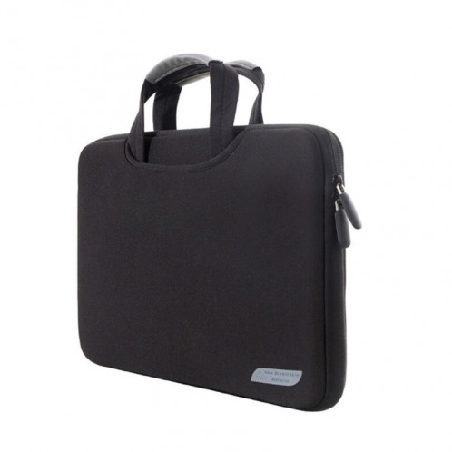 Sac à main portatif portable portable 12 pouces pour MacBook, Lenovo et autres ordinateurs portables, taille: 32x21x2cm (noir) SS511B-37