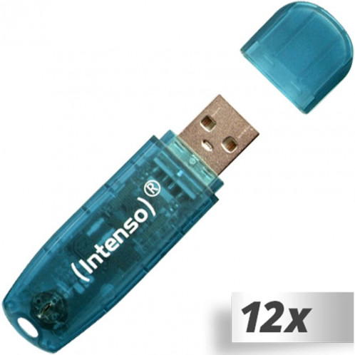 12x1 Intenso Rainbow Line 4GB USB Stick 2.0 305272-31