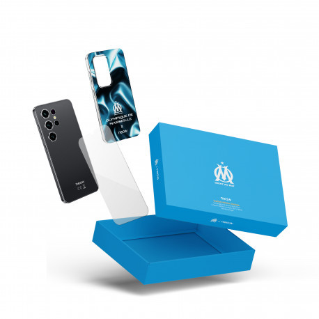 NEOW Safe Plus, Pack OM (Smartphone pour adolescent 6.6'' 128 Go, 4 Go RAM) Noir NPACK-OM_BLK-31