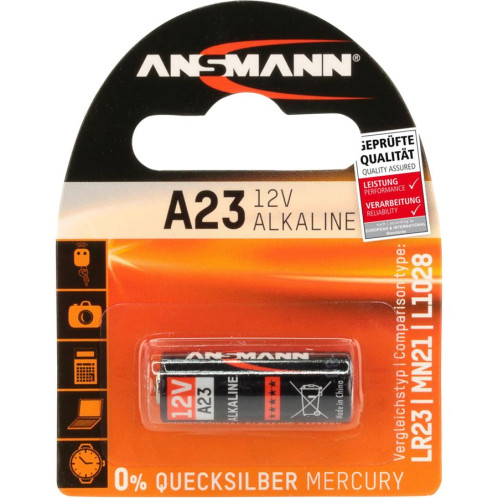 Ansmann Alkaline A23 12V pour télécommande 676177-32