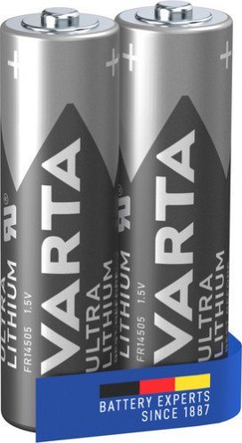 10x2 Varta Ultra Lithium Mignon AA LR 6 464011-39
