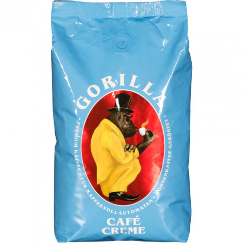Joerges Gorilla Cafè Creme bleu 1 Kg Grains à café 657890-31